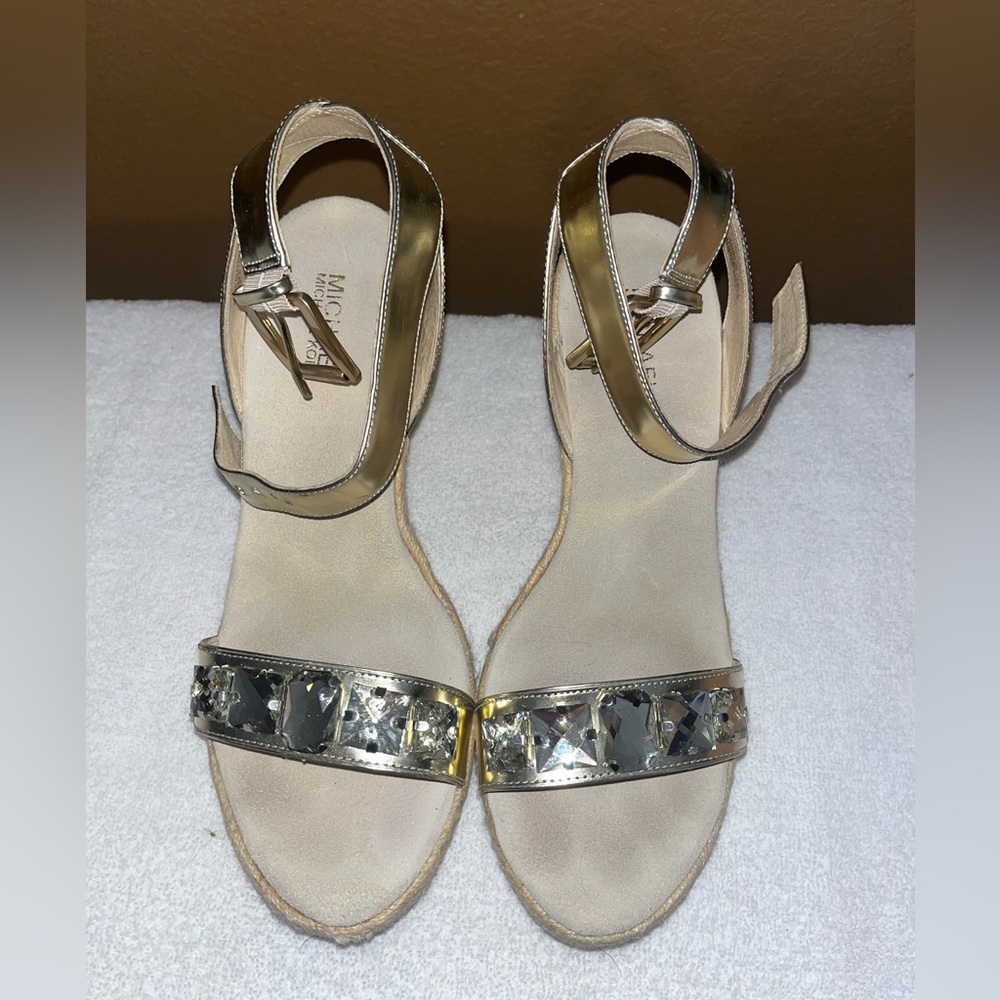 Michael Kors Jewel wedge espadrille sandal